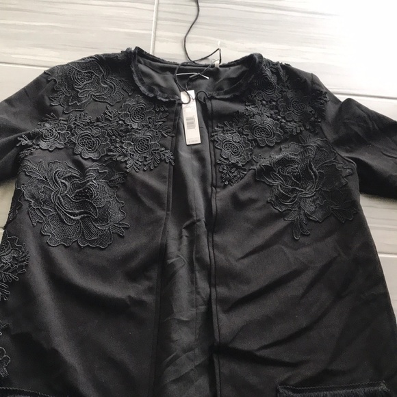 T Tahari Colette Tassel Jacket - Picture 3 of 6